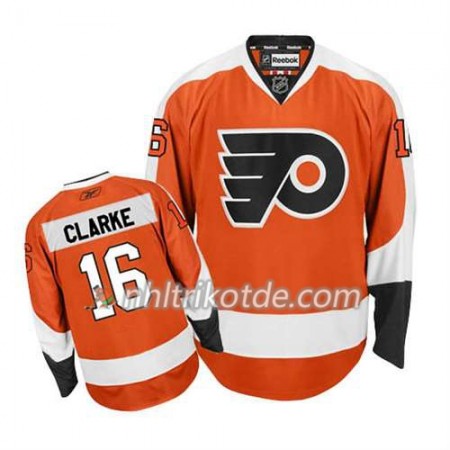 Reebok Philadelphia Flyers Trikot Bobby Clarke #16 Heim Orange - Herren