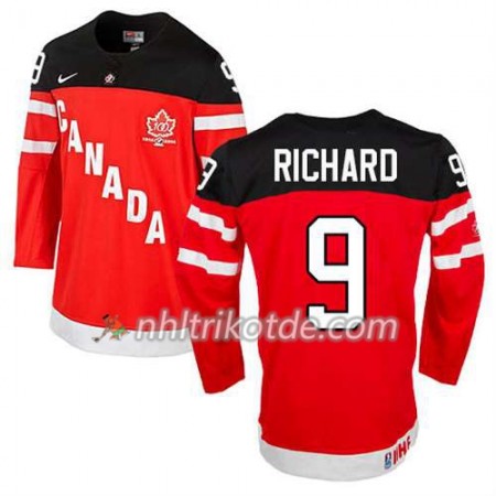 Reebok Canada Team Trikot Maurice Richard #9 100th Anniversary Rot - Herren
