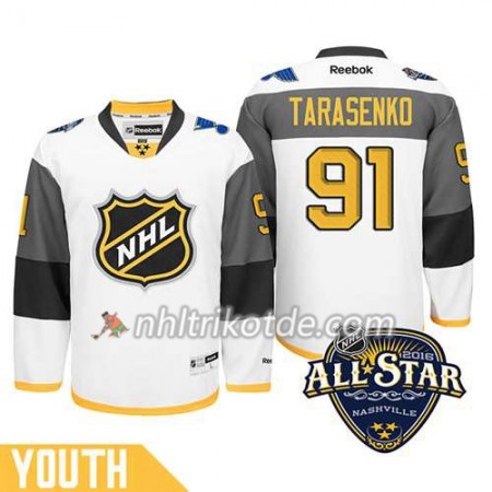 2016 All Star St. Louis Blues Trikot Vladimir Tarasenko #91 Weiß - Kinder