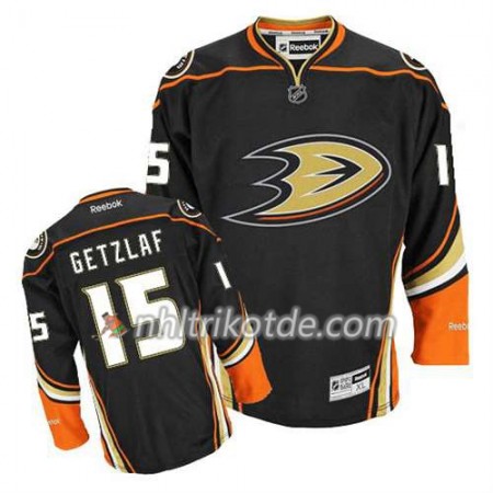 Reebok Anaheim Ducks Trikot Ryan Getzlaf #15 Ausweich Schwarz - Herren