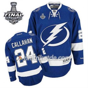 Tampa Bay Lightning Trikot Ryan Callahan #24 Heim Blau 2015 Stanley Cup - Kinder