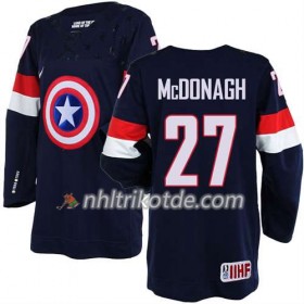 Reebok USA Team Trikot Ryan McDonagh #27 Blau - Herren