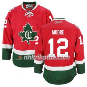 Reebok Montreal Canadiens Trikot Dickie Moore 12 Ausweich Rot - Herren