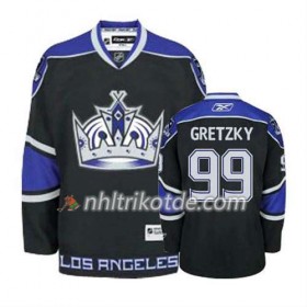 Reebok Los Angeles Kings Trikot Wayne Gretzky #99 Premier Ausweich Schwarz - Dame