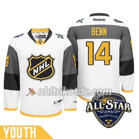 2016 All Star Dallas Stars Trikot Jamie Benn #14 Weiß - Kinder
