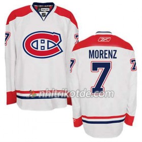 Reebok Montreal Canadiens Trikot Howie Morenz #7 Auswärts Weiß - Herren