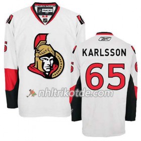 Reebok Ottawa Senators Trikot Erik Karlsson #65 Auswärts Weiß - Herren