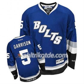 Reebok Tampa Bay Lightning Trikot Jason Garrison #5 Ausweich Bleu - Herren
