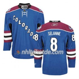 Reebok Colorado Avalanche Trikot Teemu Selanne #8 Ausweich Bleu - Herren