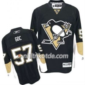 Reebok Pittsburgh Penguins Trikot Marcel Goc 57 Schwarz Heim - Herren