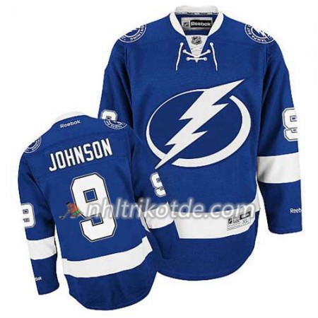 Reebok Tampa Bay Lightning Trikot Tyler Johnson #9 Heim Bleu - Herren
