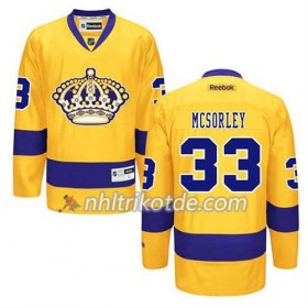 Reebok Los Angeles Kings Trikot Marty Mcsorley #33 Premier Ausweich Gold - Dame