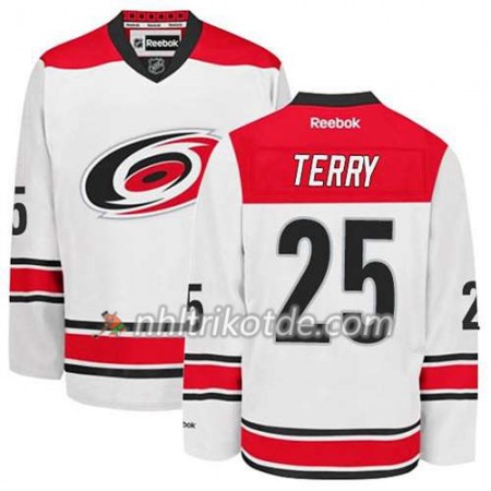 Reebok Carolina Hurricanes Trikot Chris Terry #25 Auswärts Weiß - Herren