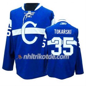 Reebok Montreal Canadiens Trikot Dustin Tokarski #35 Ausweich Bleu - Herren