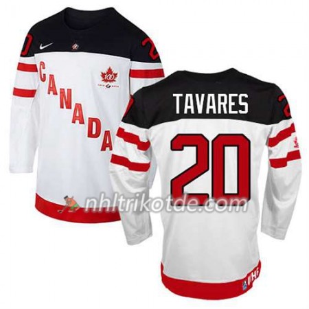 Canada Team Trikot John Tavares #20 100th Anniversary Weiß - Kinder