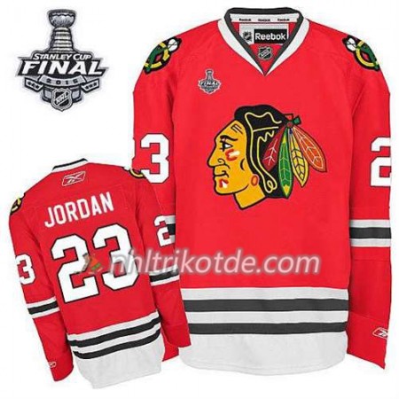 Reebok Chicago Blackhawks Trikot Martin Havlat #23 Heim Rot 2015 Stanley Cup - Herren