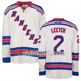 Reebok New York Rangers Trikot Brian Leetch #2 Auswärts Weiß - Herren