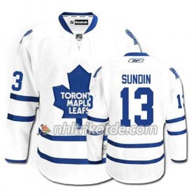 Reebok Toronto Maple Leafs Trikot Mats Sundin #13 Auswärts Weiß - Herren