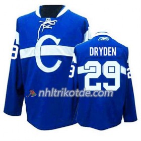 Reebok Montreal Canadiens Trikot Ken Dryden #29 Ausweich Bleu - Herren