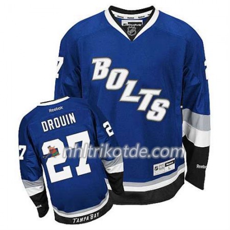 Reebok Tampa Bay Lightning Trikot Jonathan Drouin #27 Ausweich Blau - Herren