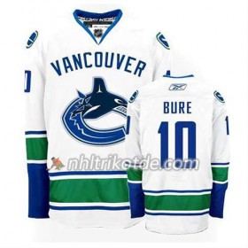 Reebok Vancouver Canucks Trikot Pavel Bure #10 Auswärts Weiß - Herren