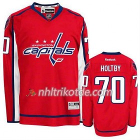 Reebok Washington Capitals Trikot Braden Holtby #70 Heim Weiß - Herren