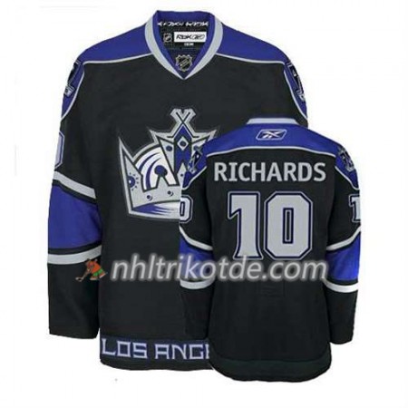 Reebok Los Angeles Kings Trikot Mike Richards #10 Ausweich Schwarz - Herren