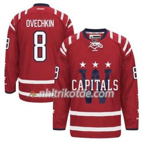 Reebok Washington Capitals Trikot Alex Ovechkin #8 2015 Winter Classic Rot - Herren