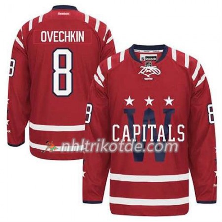 Reebok Washington Capitals Trikot Alex Ovechkin #8 2015 Winter Classic Rot - Herren Reebok Washington Capitals Trikot Alex Ovechkin #8 2015 Winter Classic Rot - Herren