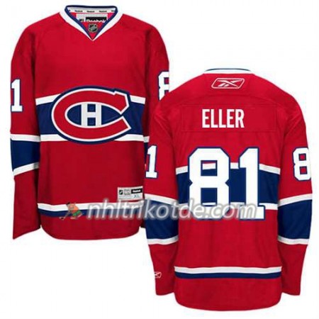 Reebok Montreal Canadiens Trikot Lars Eller #81 Heim Rot - Herren