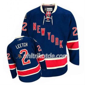 Reebok New York Rangers Trikot Brian Leetch #2 Ausweich Blau - Herren