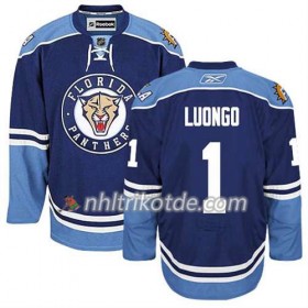 Reebok Florida Panthers Trikot Roberto Luongo #1 Ausweich Blau - Herren