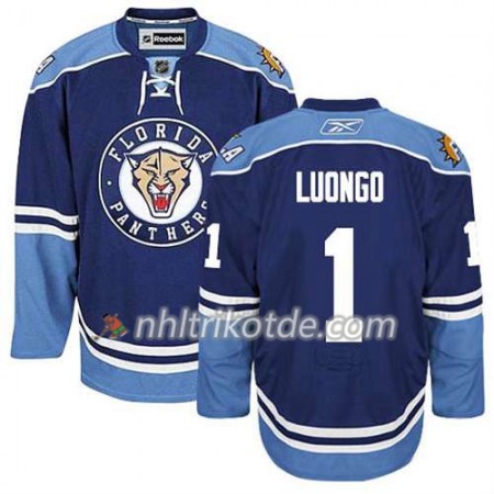 Reebok Florida Panthers Trikot Roberto Luongo #1 Ausweich Blau - Herren