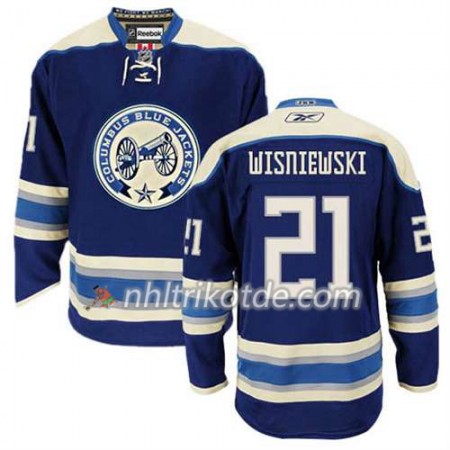 Reebok Columbus Blue Jackets Trikot James Wisniewski #21 Ausweich Weiß - Herren