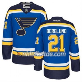 Reebok St. Louis Blues Trikot Patrik Berglund #21 Heim Blau - Herren