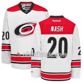 Reebok Carolina Hurricanes Trikot Riley Nash #20 Auswärts Weiß - Herren
