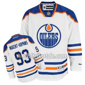 Reebok Edmonton Oilers Trikot Ryan Nugent-Hopkins #93 Auswärts Weiß - Herren