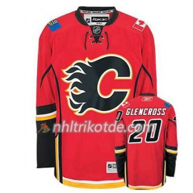 Reebok Calgary Flames Trikot Curtis Glencross #20 Heim Rot - Herren