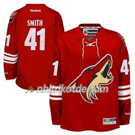 Reebok Arizona Coyotes Trikot Mike Smith 41 Schwarz Ausweich - Herren