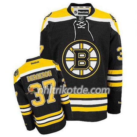 Reebok Boston Bruins Trikot Patrice Bergeron #37 Heim Schwarz - Herren