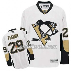 Reebok Pittsburgh Penguins Trikot Marc-Andre Fleury 29 Weiß Auswärts - Herren