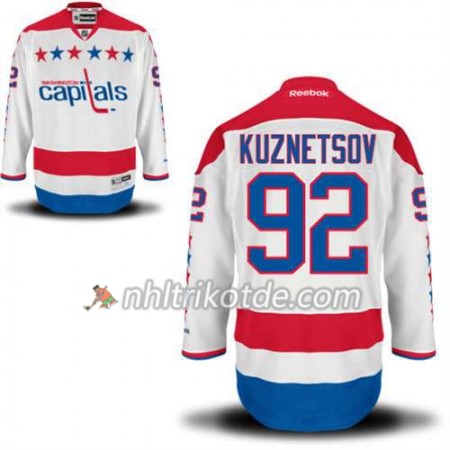 Reebok Washington Capitals Trikot Evgeny Kuznetsov #92 Premier Ausweich Weiß - Herren Reebok Washington Capitals Trikot Evgeny Kuznetsov #92 Premier Ausweich Weiß - Herren