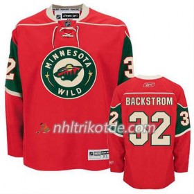 Reebok Minnesota Wild Trikot Niklas Backstrom #32 Heim Rot - Herren