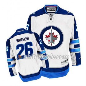 Reebok Winnipeg Jets Trikot Blake Wheeler #26 Auswärts Weiß - Herren