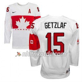 Reebok Canada Team Trikot Ryan Getzlaf #15 Heim Weiß - Dame