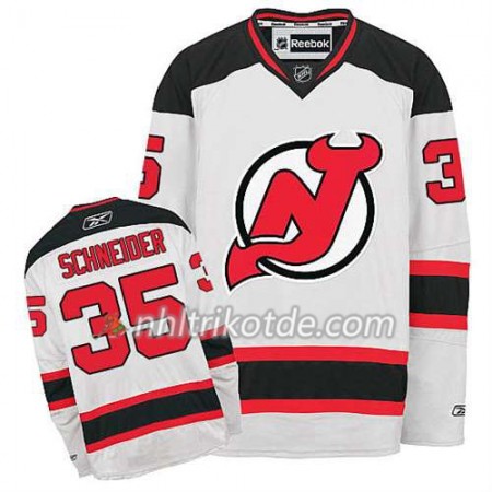 Reebok New Jersey Devils Trikot Cory Schneider #35 Auswärts Weiß - Herren