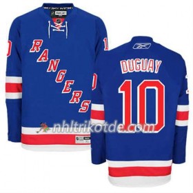 Reebok New York Rangers Trikot Ron Duguay #10 Heim Blau - Herren