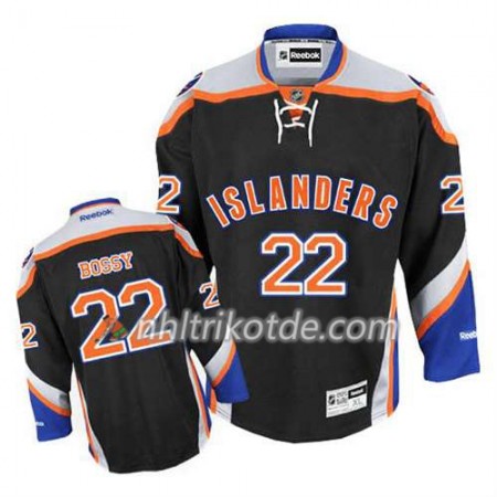 Reebok New York Islanders Trikot Mike Bossy #22 Ausweich Schwarz - Herren