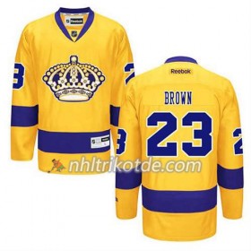 Reebok Los Angeles Kings Trikot Dustin Brown #23 Ausweich Gold - Herren
