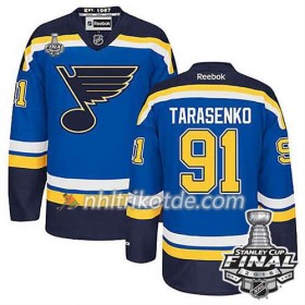 Reebok St. Louis Blues Trikot Vladimir Tarasenko #91 Bleu Heim 2016 Stanley Cup - Herren